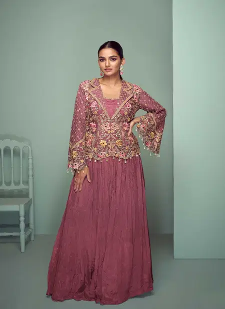 Crown Gold By Gulkayra Chinon Designer Indo Western Orders In India